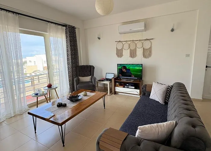 アパート Esentepe Turtle Bay Village 2 Bedroom Penthouse *